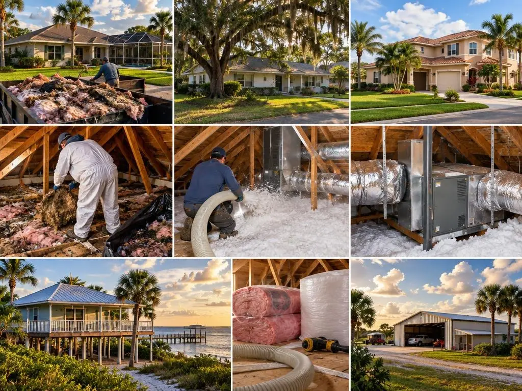 Insulation Removal & Replacement in Bradenton, FL